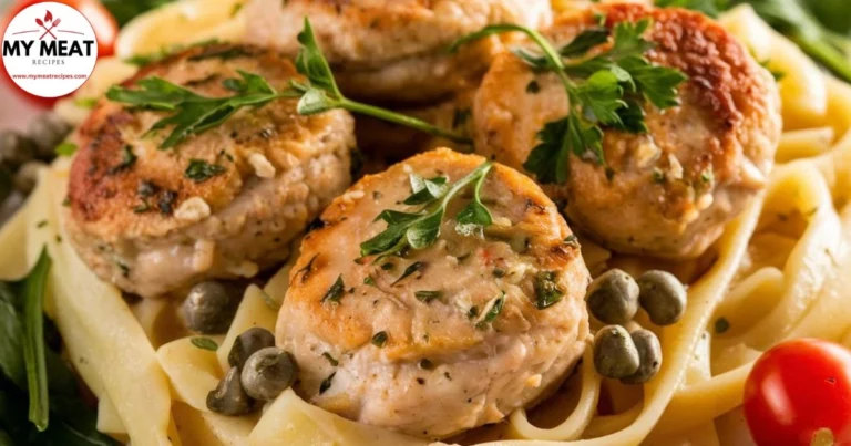 Tasty Chicken Piccata Meatballs Recipes for Dinner