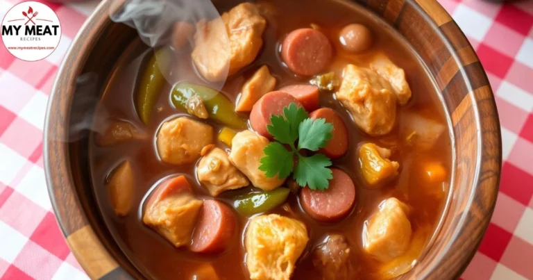 Chicken and Sausage Gumbo Recipe