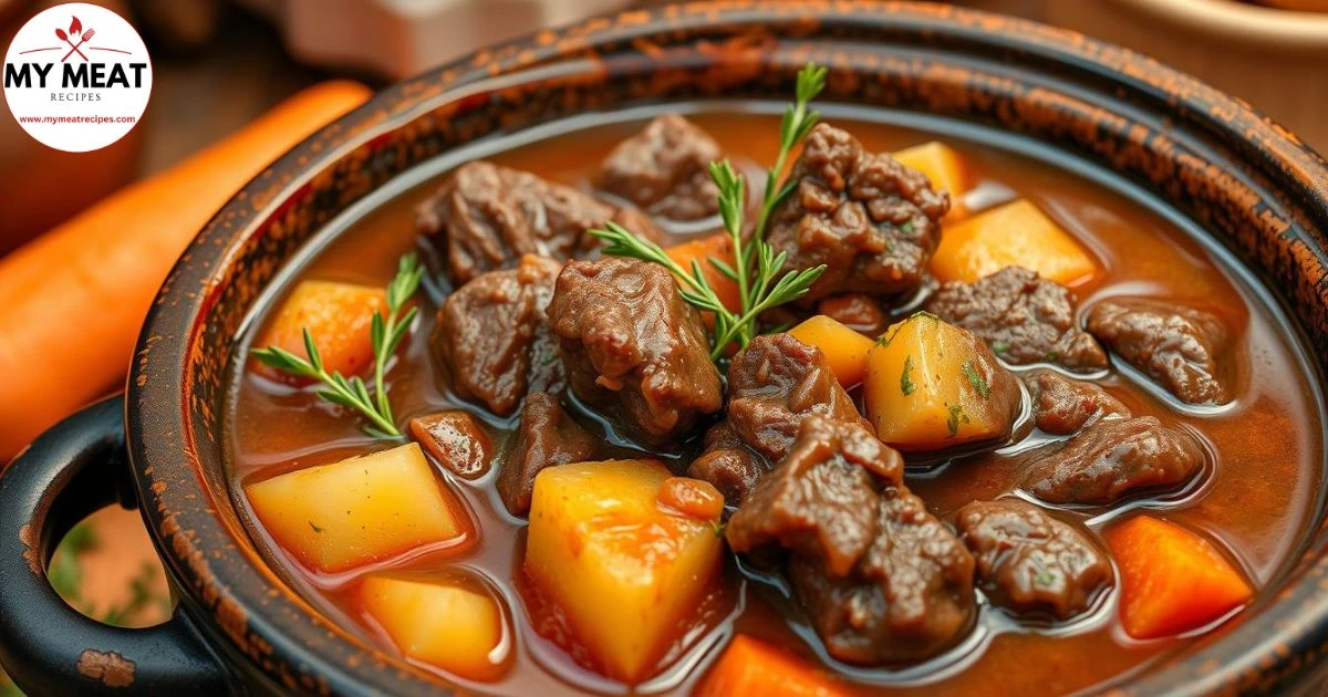 Hearty Slow Cooker Irish Beef Stew Recipe