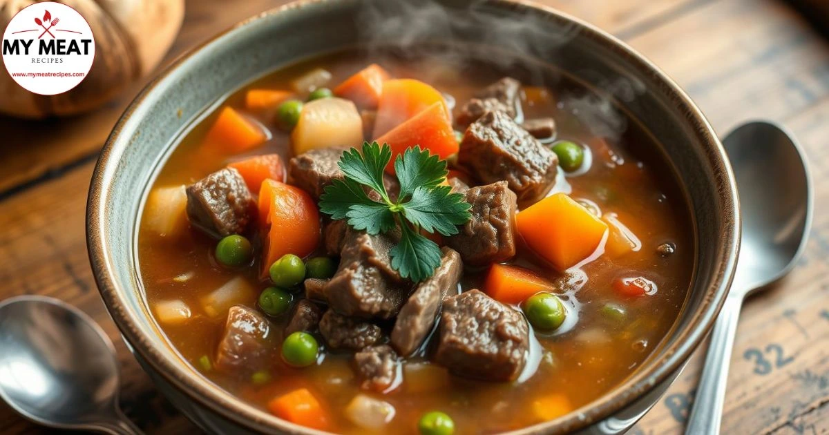 Classic Vegetable Beef Soup Recipe: Homemade Comfort