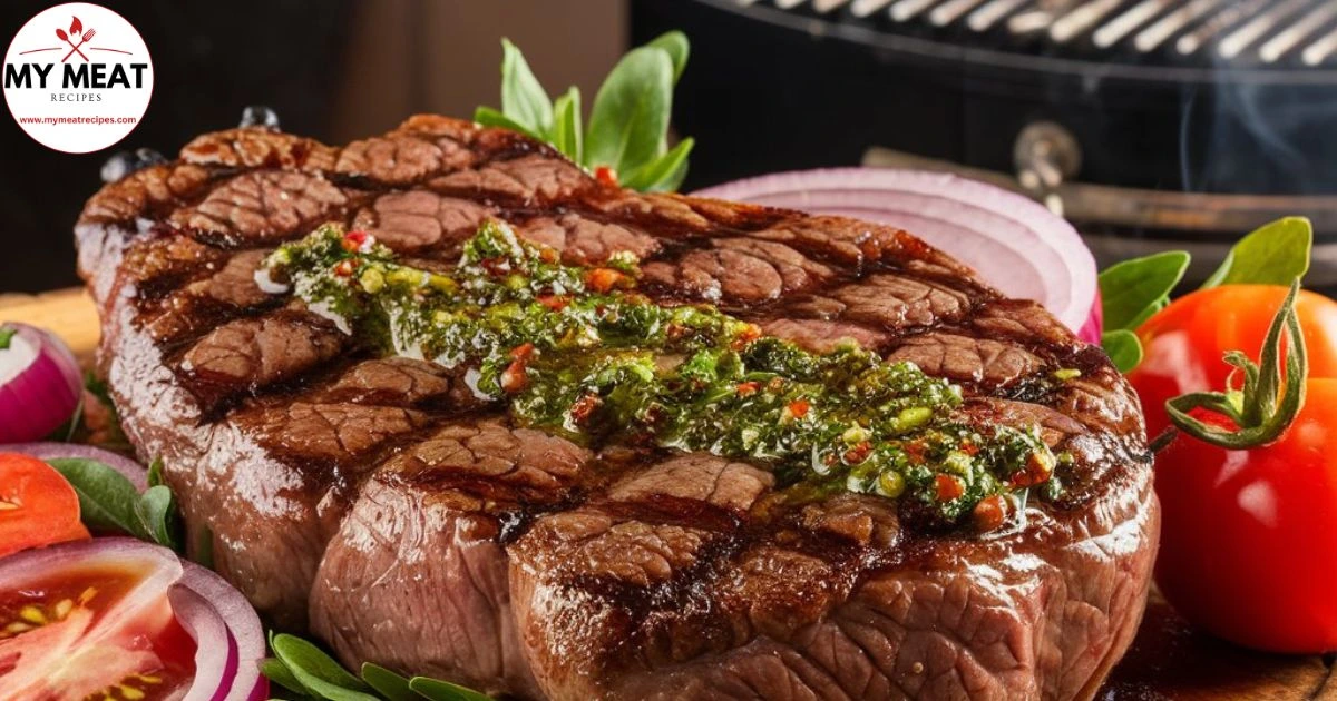 grilled chimichurri steak