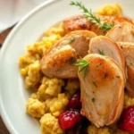 cornbread dressing with chicken