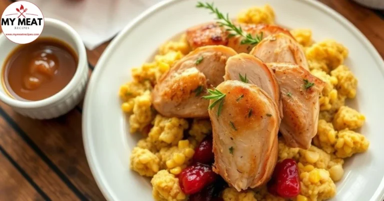 cornbread dressing with chicken