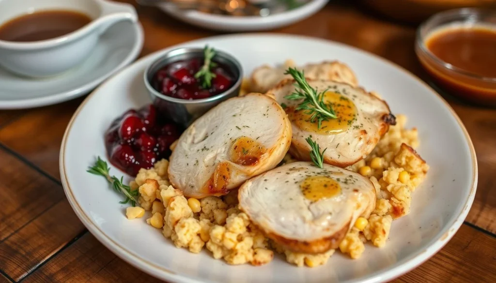 cornbread dressing with chicken